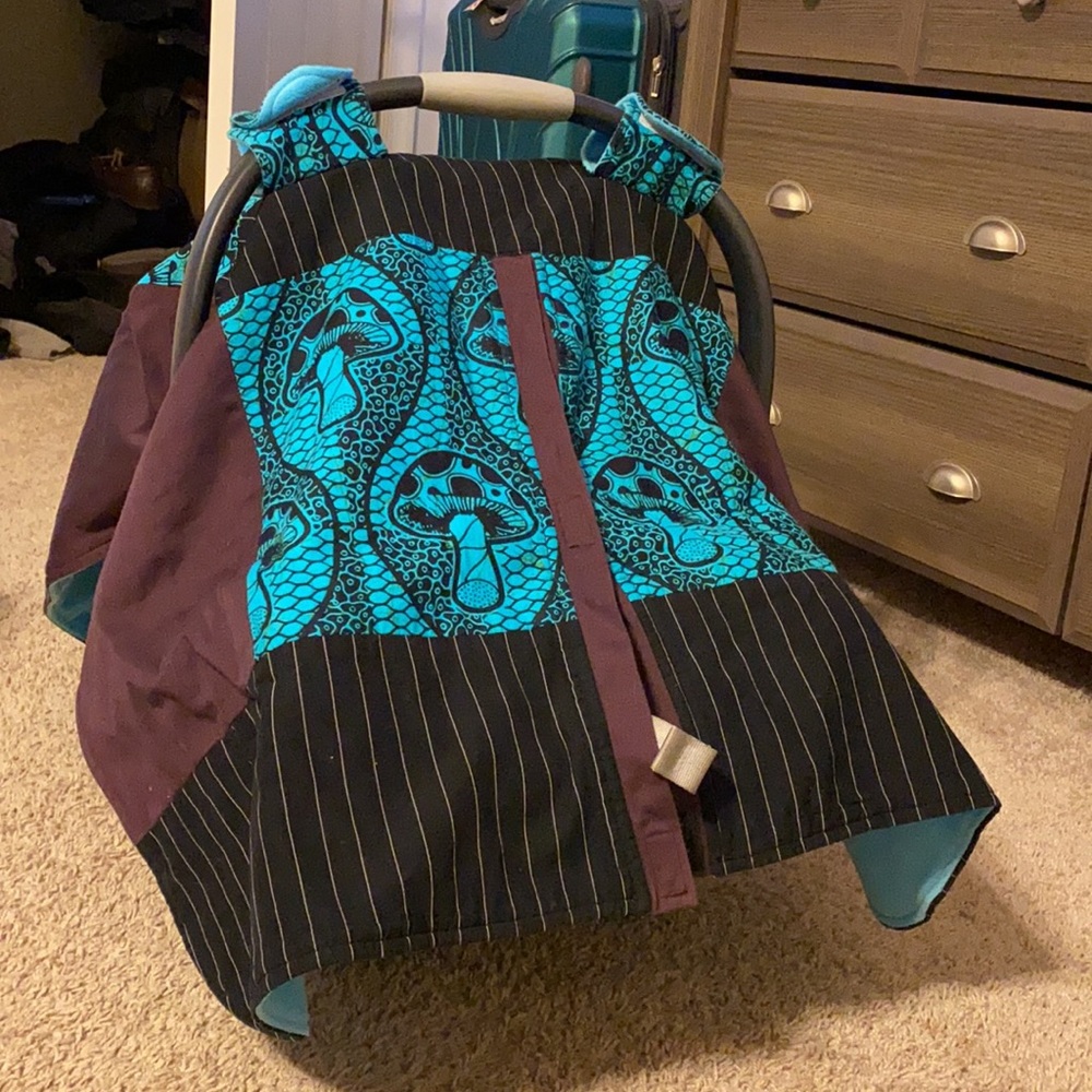 Mushroom Carseat cover